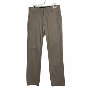Volcom Tan Khaki Pants Waist 30